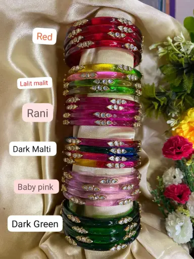 crystai kundan stone 4 pis 