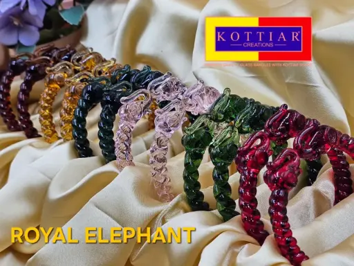 Royal Elephant crystal 2 pis kada
