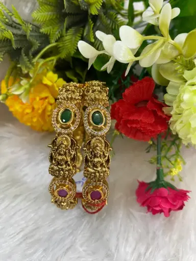 Lakshmi temple kada bangle